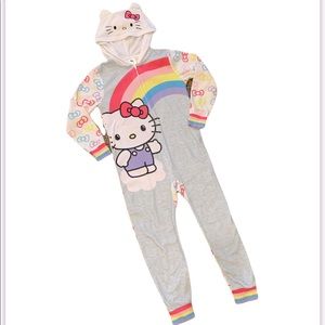 Hello Kitty fleece blanket sleeper, size 6/6x